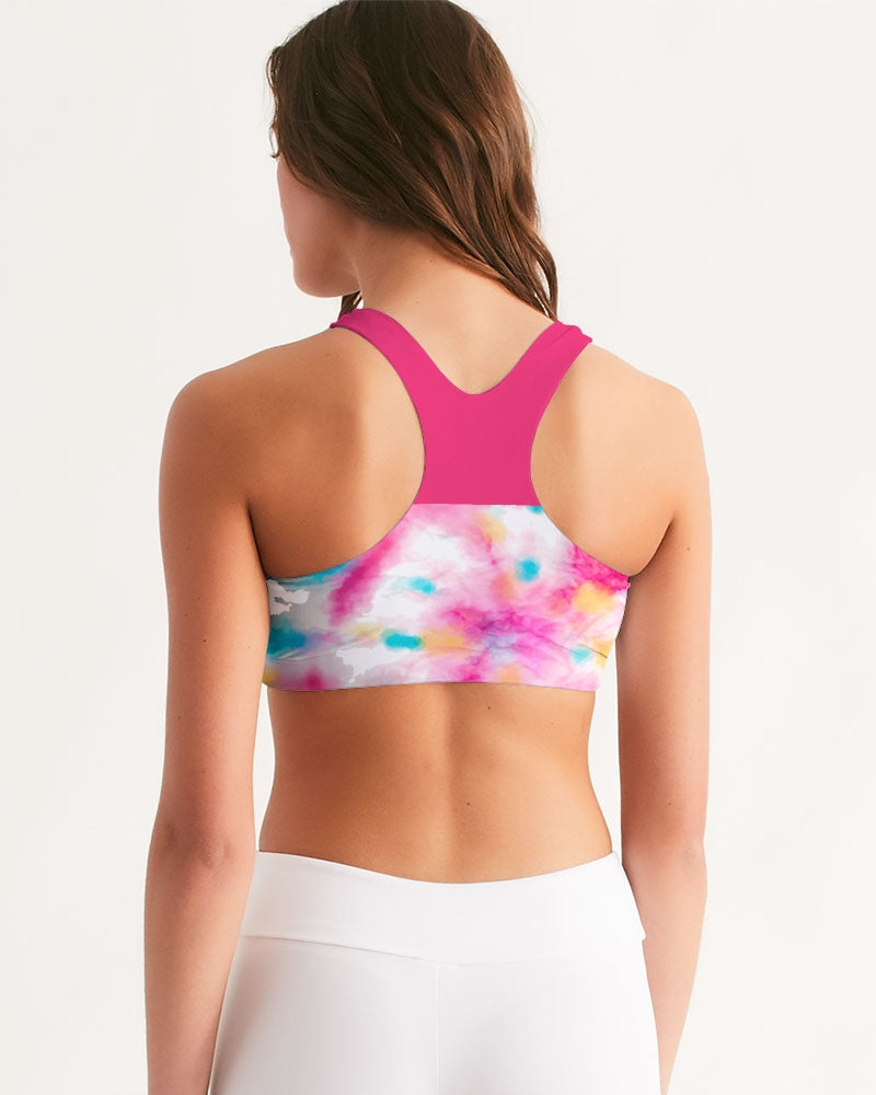 Tie-Dye-For Women's Seamless Sports Bra: Embrace Your Free Spirit & Fitness Goals