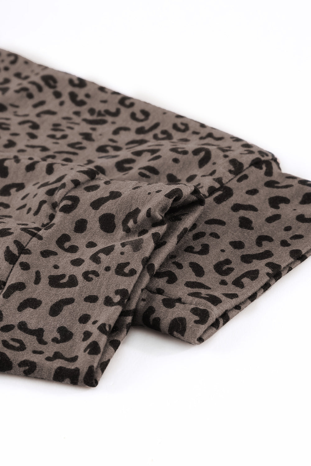 Black Breezy Leopard Joggers