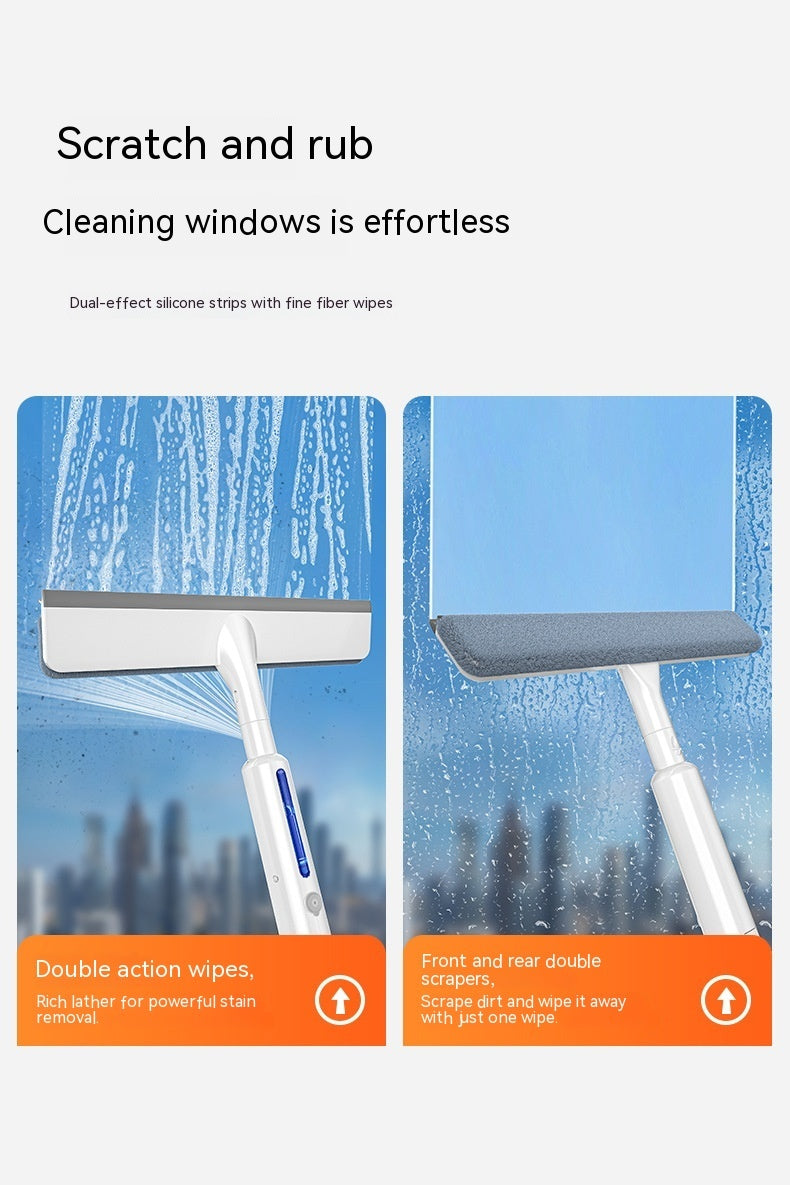 Water Spray Glass Wiper Blade Cleaning Housekeeping Special Cleaning Tools