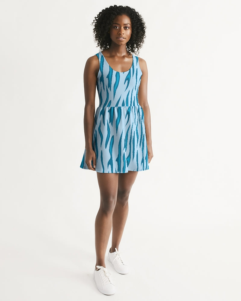 Find Your Coast® Energizer Scoop Neck Skater Dress