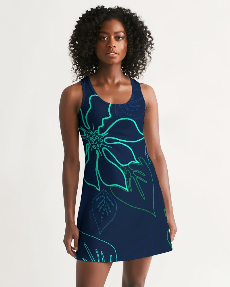 Find Your Coast® Aloha Casual Racerback Dress