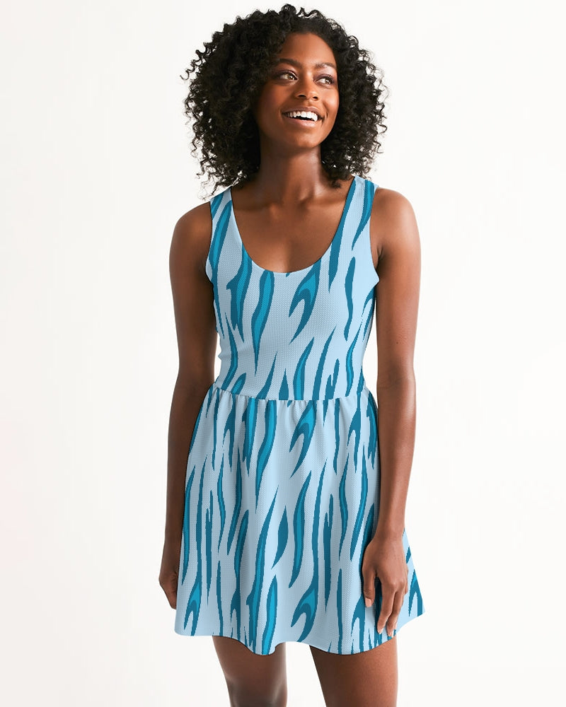 Find Your Coast® Energizer Scoop Neck Skater Dress