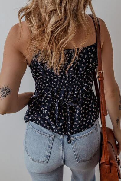 Tied Printed Cami