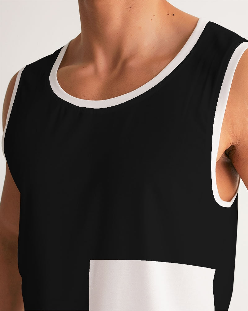 Graphic Chess Black & White Men's Tank Top