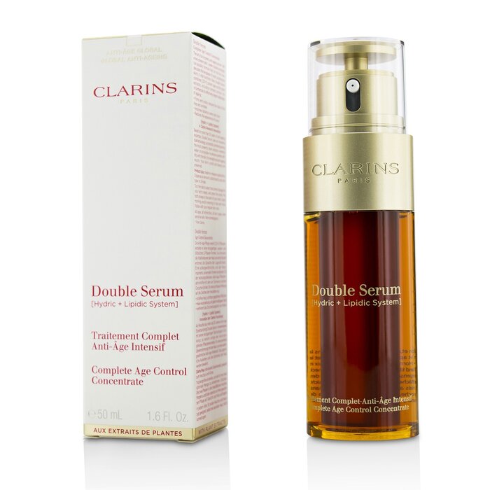 “CLARINS Double Serum: Complete Age Control Concentrate”