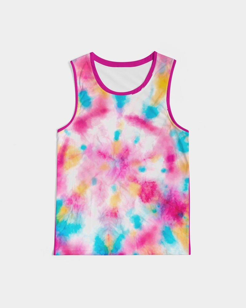 Tie-Dye-For Men's Tank Top: Groovy Comfort & Retro Style