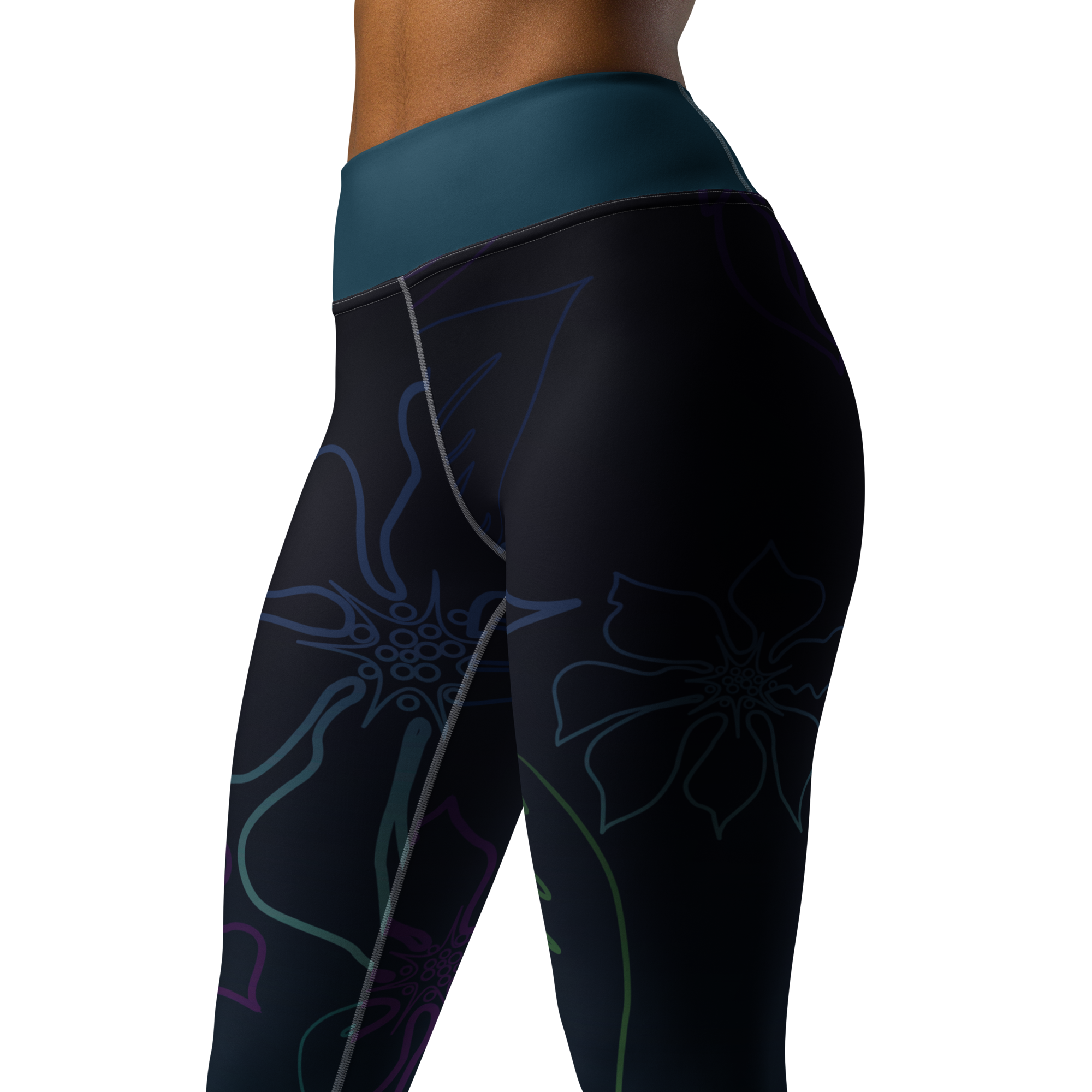 CoastFlex Sport Aloha Full Length Leggings