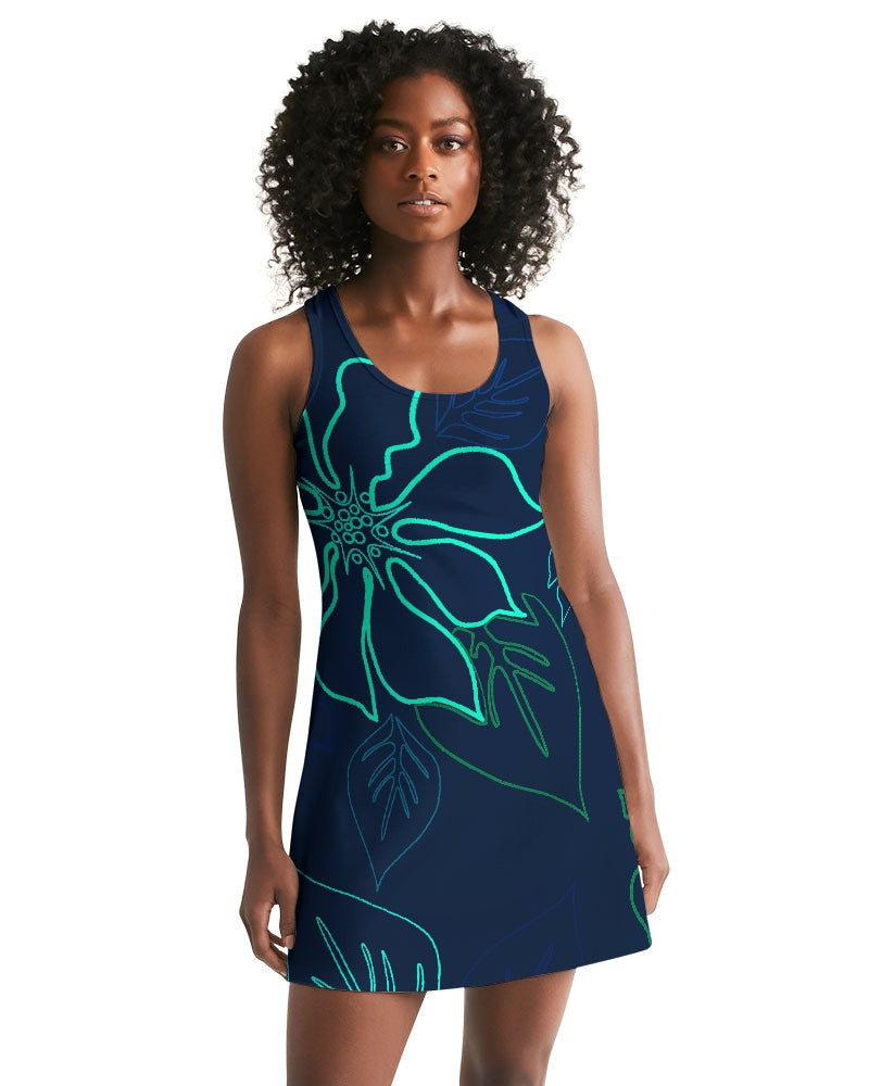 Find Your Coast® Aloha Casual Racerback Dress