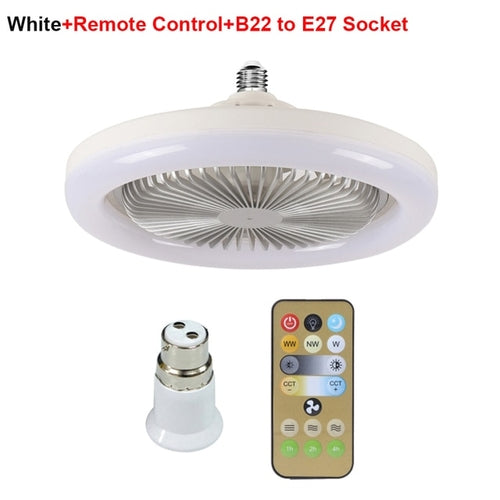 Rotation Way Ceiling Fan  with 3 Wind Modes and Remote Control Functionality