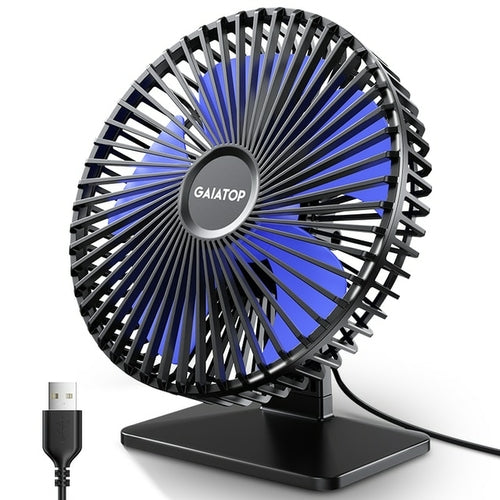 GAIATOP USB Desk Fan - Stay Cool and Comfortable Anywhere