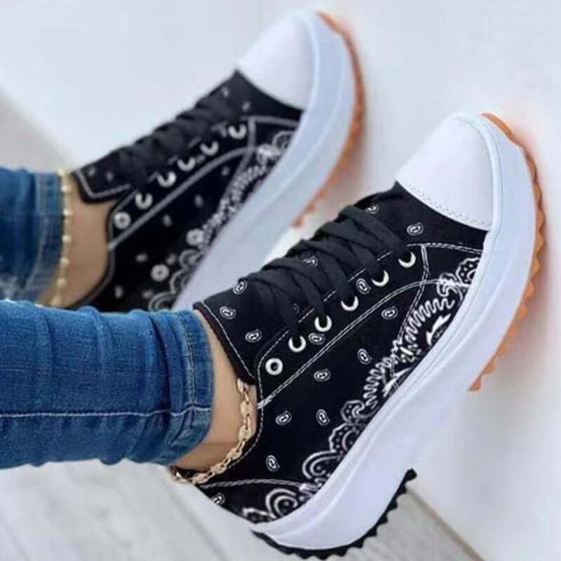 Canvas Women's Sneakers: Trendy & Comfortable Casual Shoes