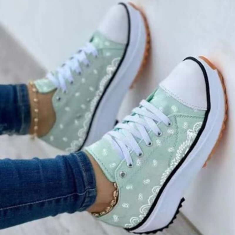 Canvas Women's Sneakers: Trendy & Comfortable Casual Shoes