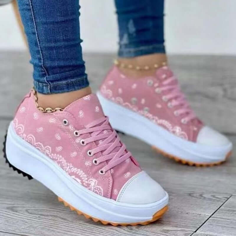 Canvas Women's Sneakers: Trendy & Comfortable Casual Shoes