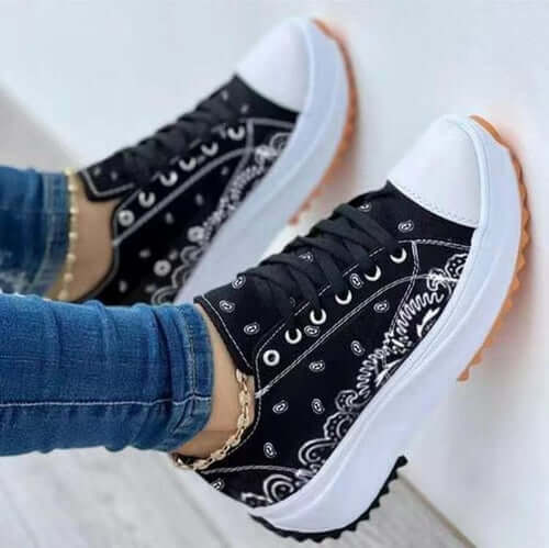 Canvas Women's Sneakers: Trendy & Comfortable Casual Shoes