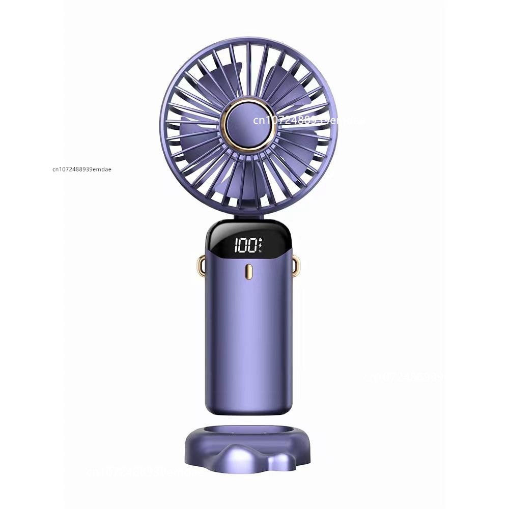 Wind Fan with Aromatherapy Diffuser; with Customizable Wind Modes