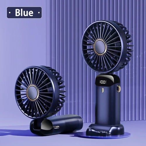 Wind Fan with Aromatherapy Diffuser; with Customizable Wind Modes