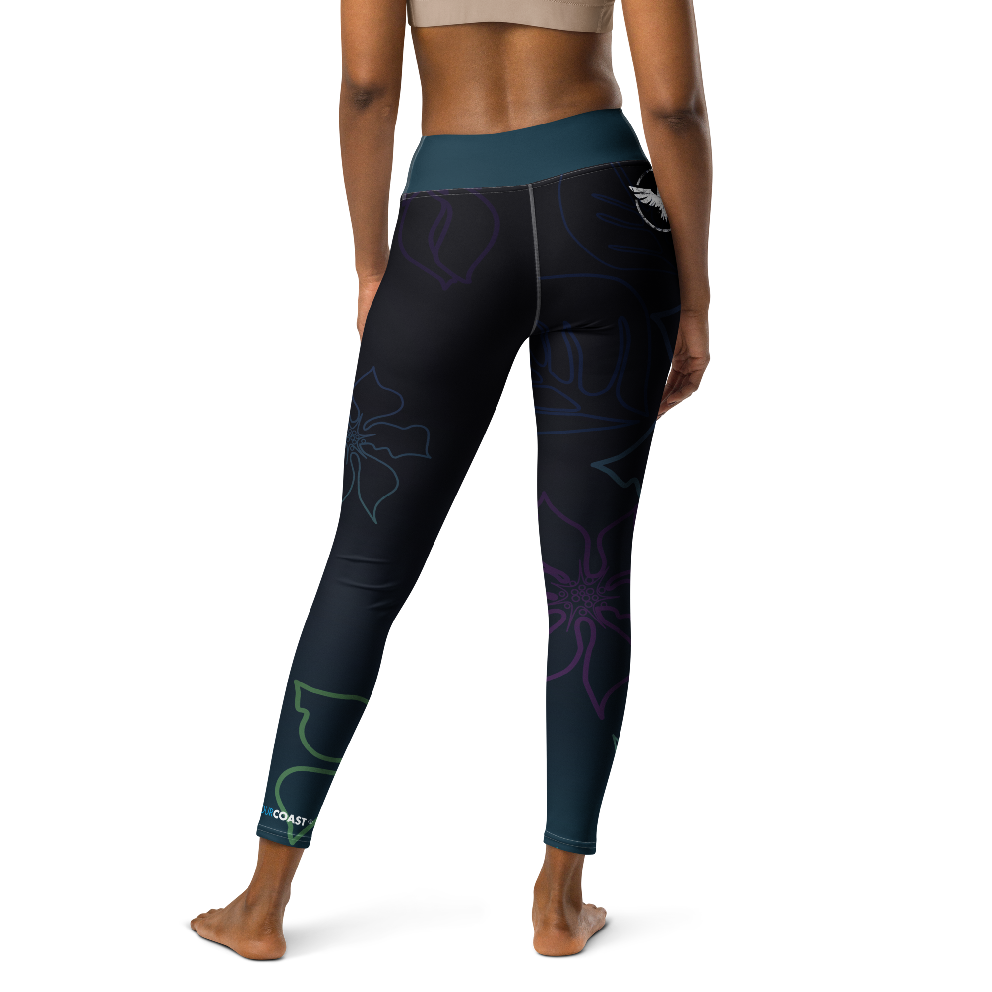 CoastFlex Sport Aloha Full Length Leggings