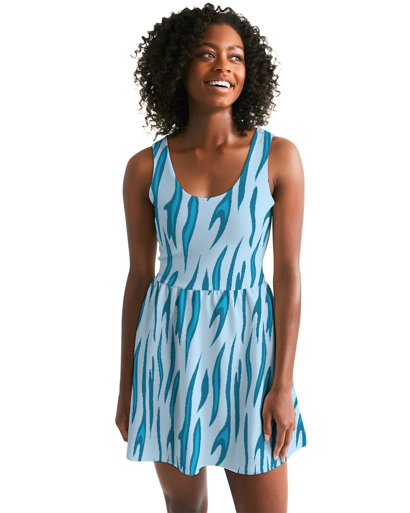 Find Your Coast® Energizer Scoop Neck Skater Dress