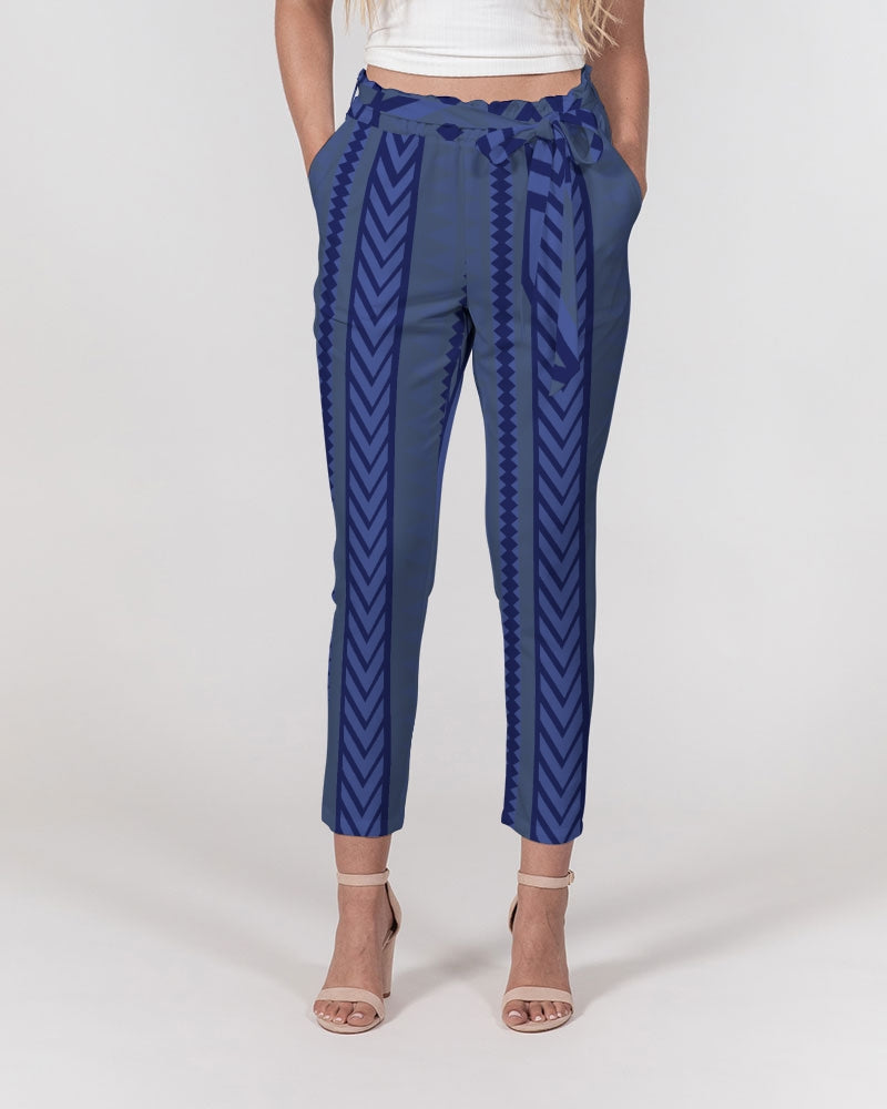 Women's Double Standard Belted Tapered Pants