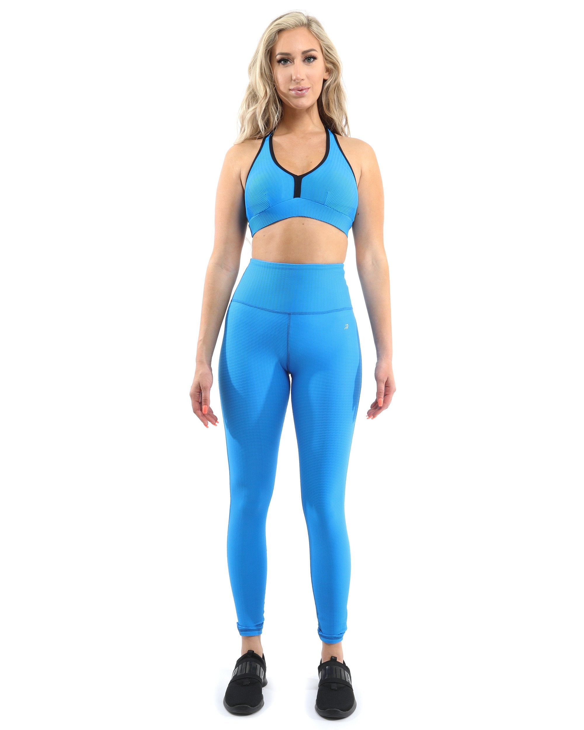 SALE! 50% OFF! Positano Activewear Leggings - Aqua [MADE IN ITALY]