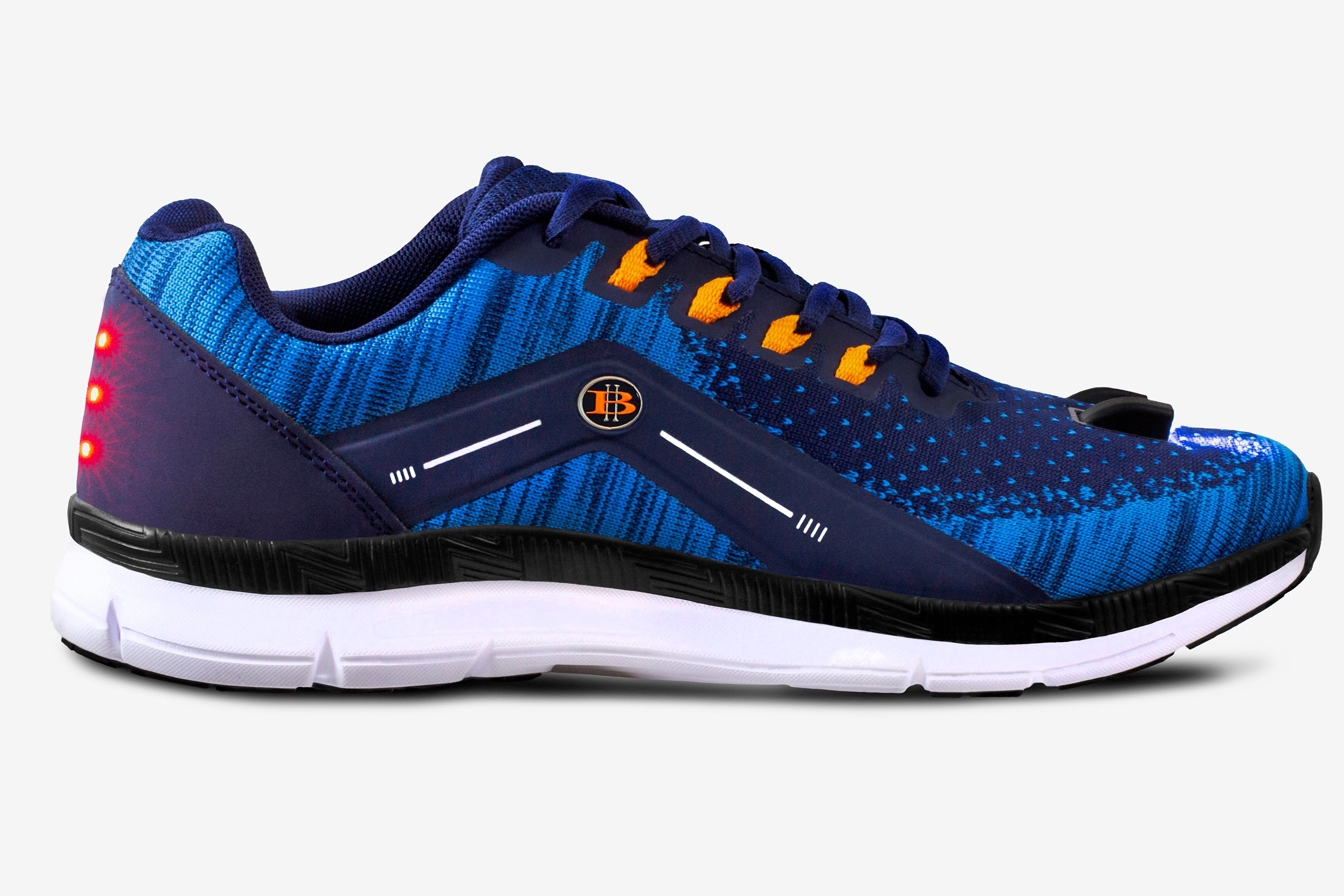 Run Safe, Run Bright: Men's Night Runner Shoes with Built-In Lights