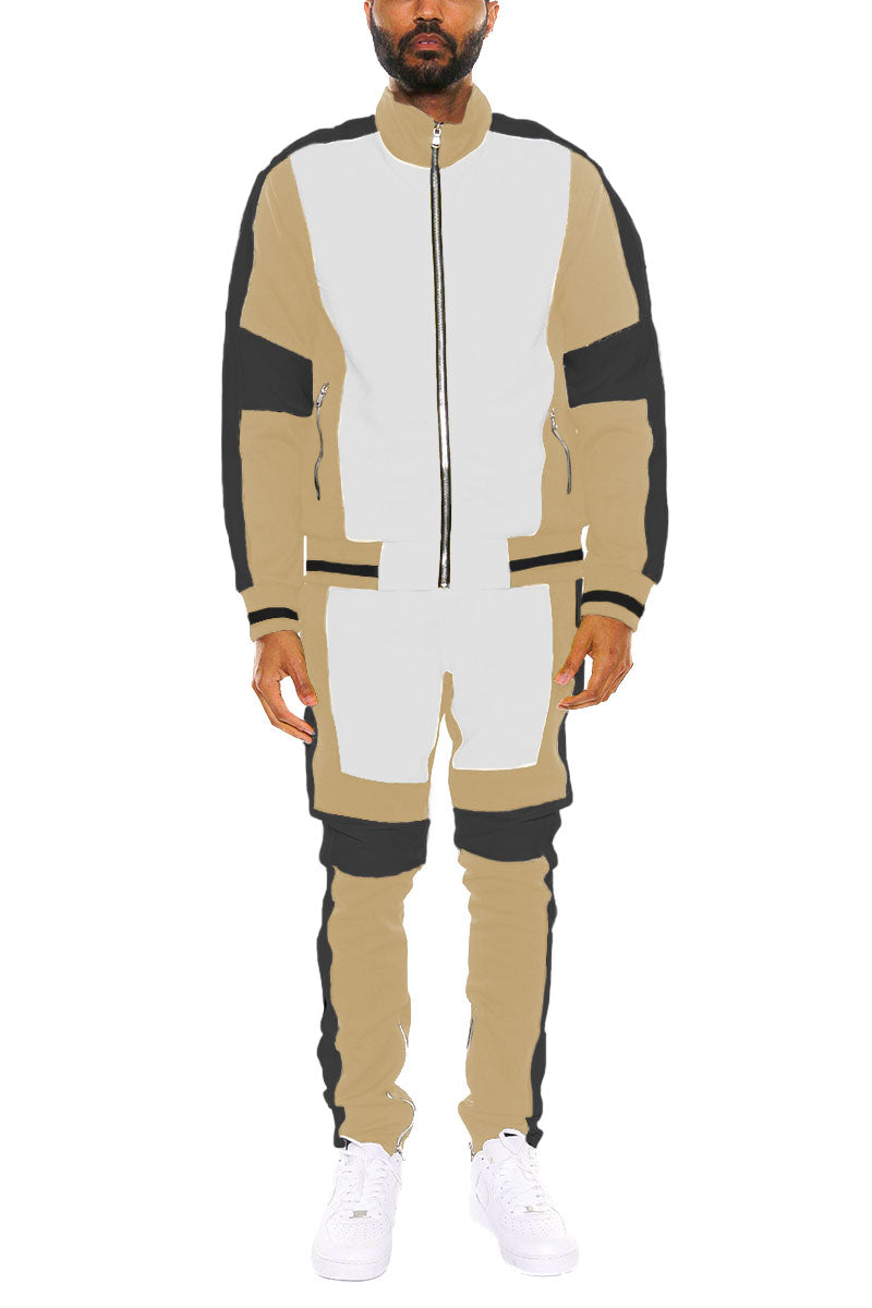 Color Block Track Suit – Sleek, Stylish, and Comfortable