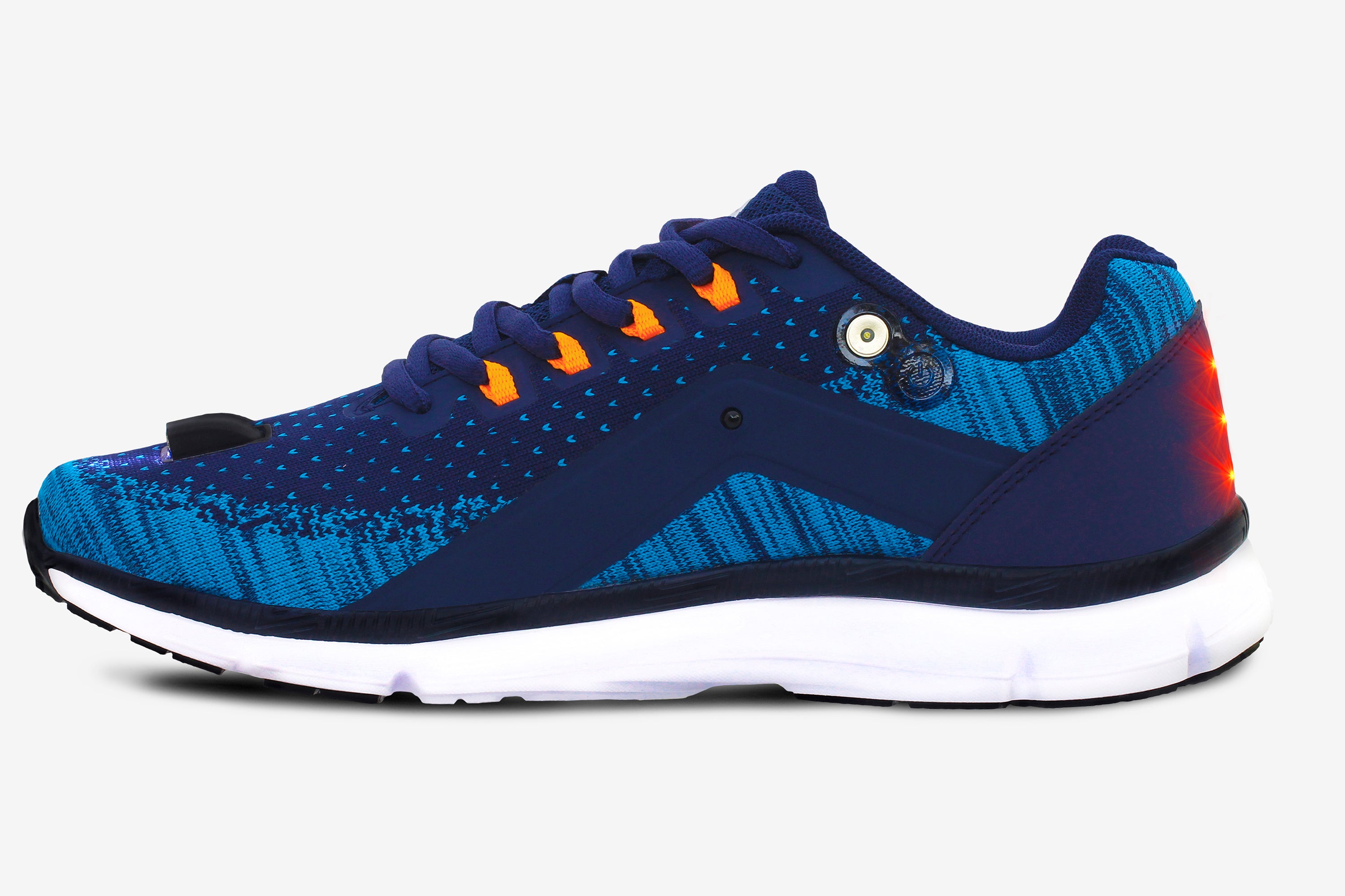 Run Safe, Run Bright: Men's Night Runner Shoes with Built-In Lights