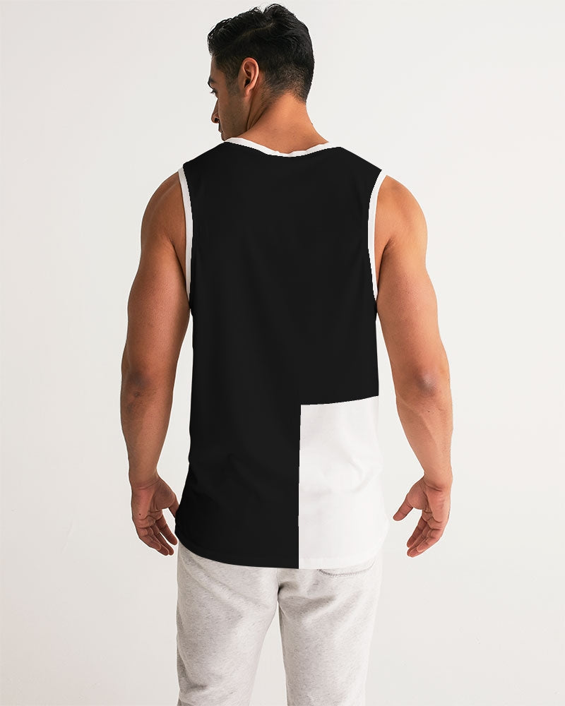 Graphic Chess Black & White Men's Tank Top